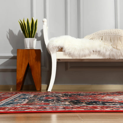 Vintage Bohemian Area Rug for Living Room, Bedroom