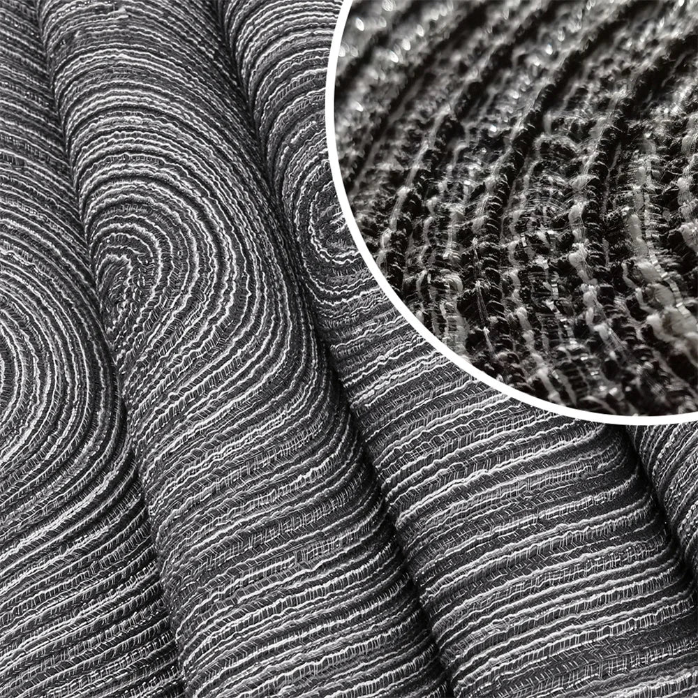 Round Braided Set of 6 Washable Round Placemats for Christmas Kitchen Wedding Dining Table 34cm Woven Heat Resistant Place Mats