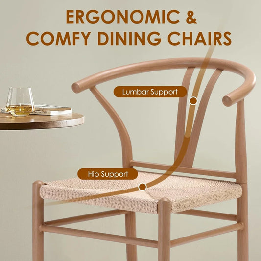 Mid Century Modern Metal Wishbone Dining Room Chairs Set of 2 4 for Your Kitchen