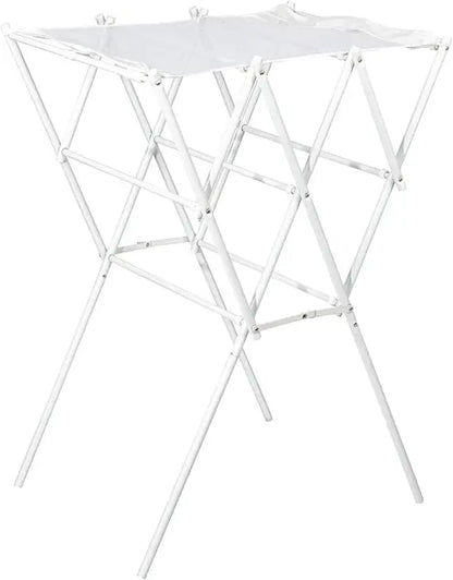 Household Essentials Clothes Drying Rack, Foldable, Expandable and Collapsible Laundry Drying Rack, Silver