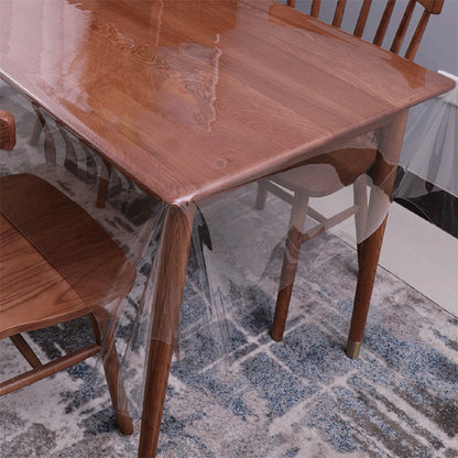 Clear Vinyl Tablecloth Protector Waterproof Oil-Proof  Sheet Table Cover 150x228