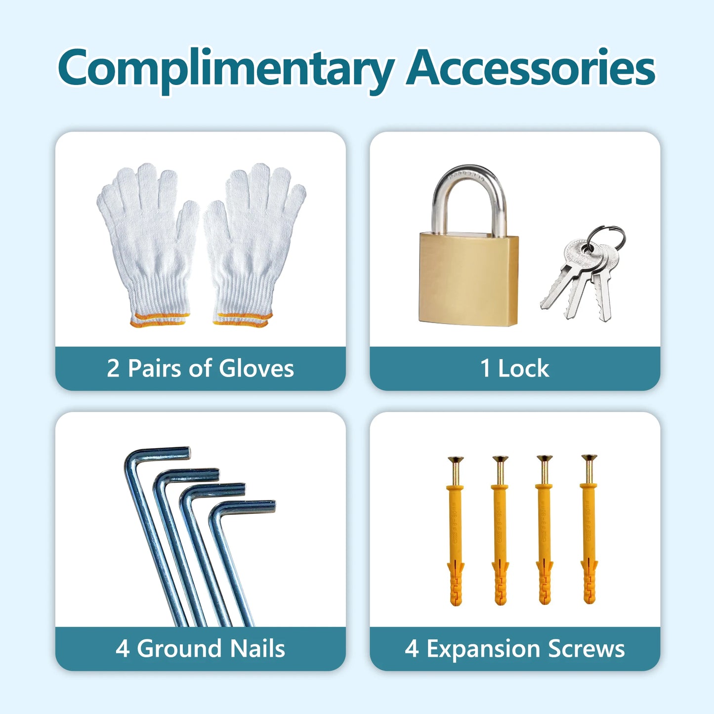 4x10 FT Galvanized Steel Outdoor Shed – Weatherproof Lockable Storage for Tools, Bikes & Pets w/Sloping Roof & Window