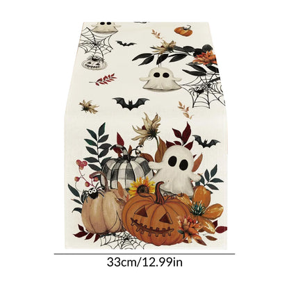 Halloween Pumpkin Tablecloth Decoration
