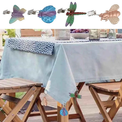 Tablecloth Weights Clip On 4X Tablecloth Clip On Weights, For  Outdoor Dining Table