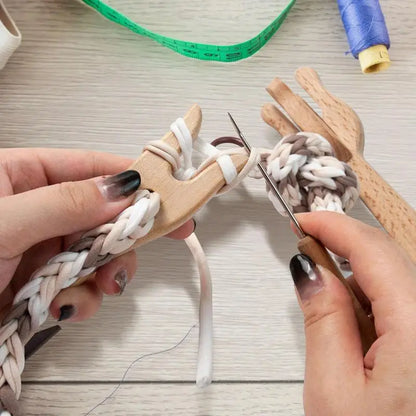 4Pcs Braided Tools For DIY Knitting Crafts
