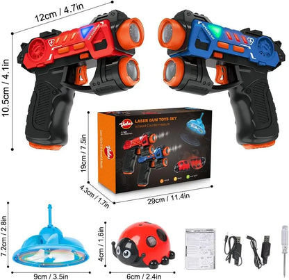 Infrared Laser Tag Projector Duck Hunts Shooting Game 2 Players