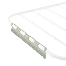 Clothes Drying Rack Foldable 2-Level Laundry Drying Rack Free-Standing Large Drying Rack with Height-Adjustable Wings