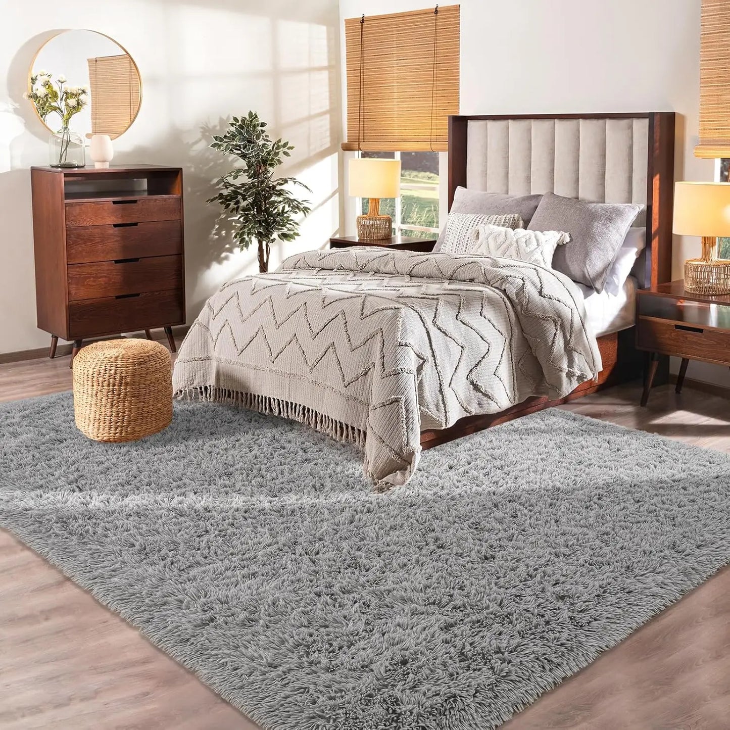 Fluffy  Area Rugs for Living Room Soft Kids Carpet Non Slip