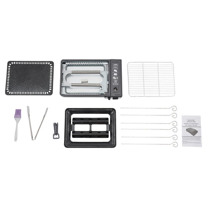 Portable BBQ Grill Stove, Butane Gas  Grill Stove For Camping Cooking Grill  Picnic Barbecue