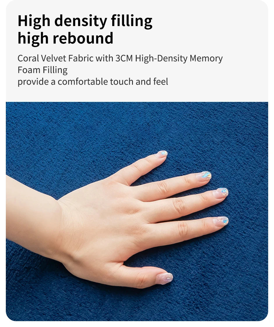 Coral Velvet Area Rug