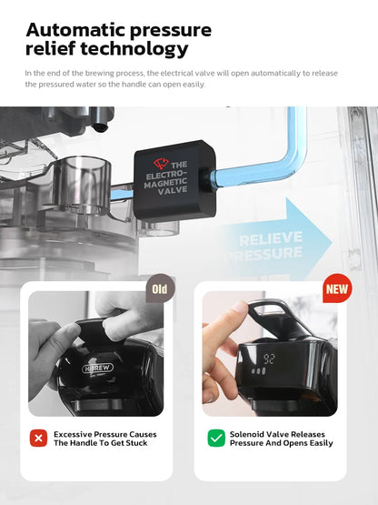 6in1 Capsule Coffee Machine Hot/Cold Multiple Espresso  Cappuccino Coffee Maker