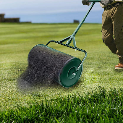 Fertilizer spreader Compost Spreader, Peat Moss Spreader, Metal Mesh Manure Spreader for Lawns, Garden Planting Seeding