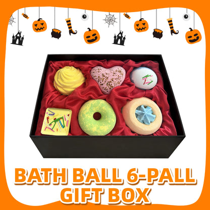 Halloween gifts  Bath Bombs Gift Set Natural Organic Bubble Bath Salt Ball Skin Care Moisturizing Exfoliating  Fragrances