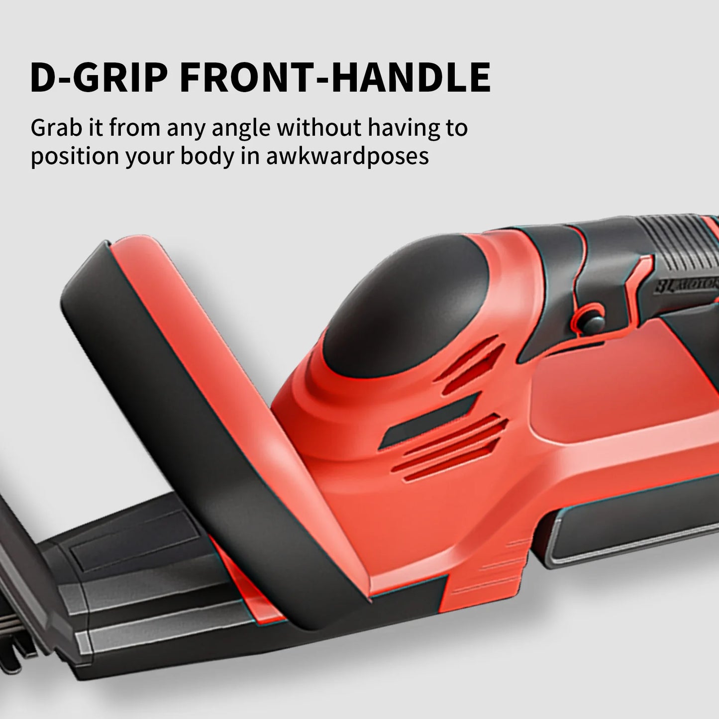 Cordless Hedge Trimmer 22-Inch Electric with 3.0Ah Battery Charger Bush Trimmers