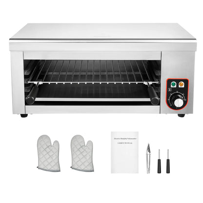 1500W Commercial Electric Wall-mounted Cheese Melter , Broiler, BBQ Grill