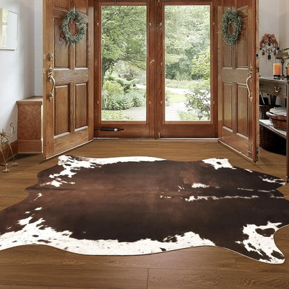 Animal Print Rug faux fur cowhide