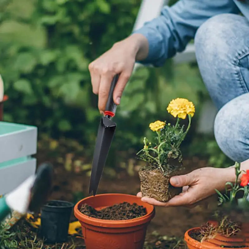 Gardening Root Spade Potted Plant Tool Carbon Steel