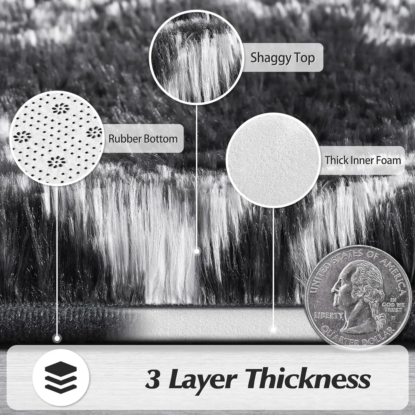 Large Non Slip Area Rugs