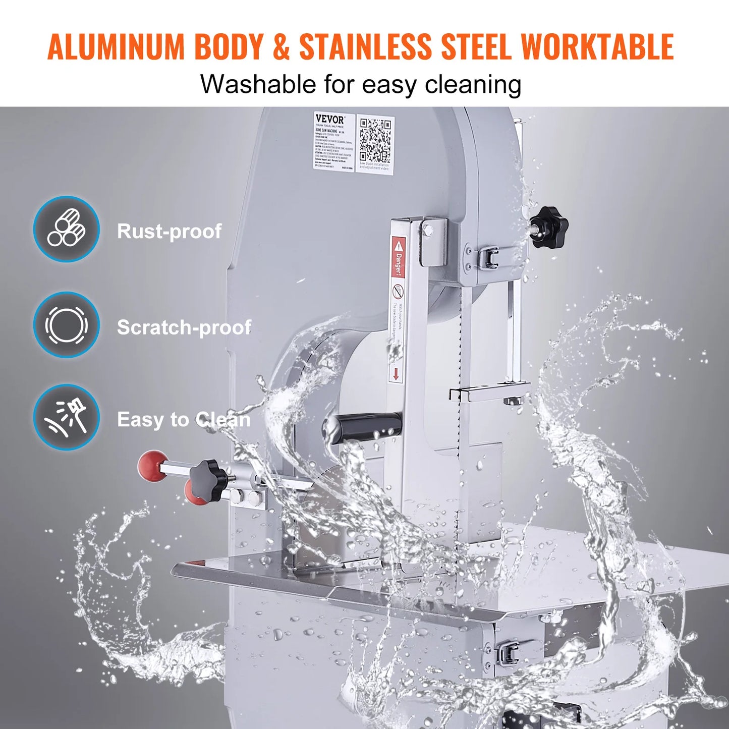 Commercial Electric Meat Bandsaw 1500w