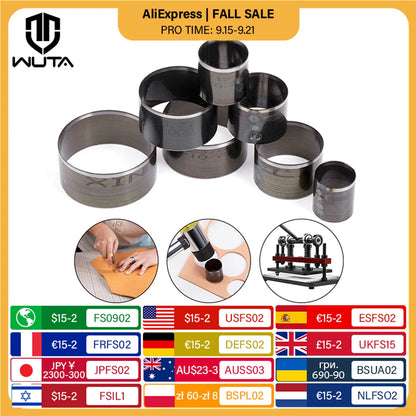 7Pcs Sharp Leather Cutting Die Set
