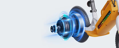 Electric Bikes for Kids, 180W Electric Balance Bike, 12" Pneumatic Tire 21.6V/5.2Ah Battery Boys & Girls E Bike Bicycle