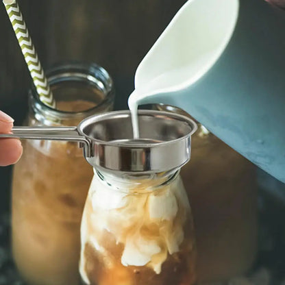 Mini Funnel Stainless Steel Wine Funnel Small Mouth Fill Hip Flask