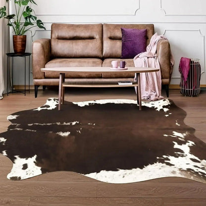 Animal Print Rug faux fur cowhide
