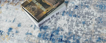 Living Room Area Rugs Soft Large Modern Abstract Area Rug, Vintage Machine Washable Non Slip Carpet , Low Pile Rugs