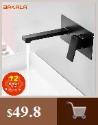 Bathroom Deck Mounted Basin Faucet Black Sink Tap Single Hole Water Tap Hot and Cold Mixer Faucet