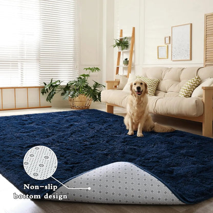 Fluffy  Area Rugs for Living Room Soft Kids Carpet Non Slip