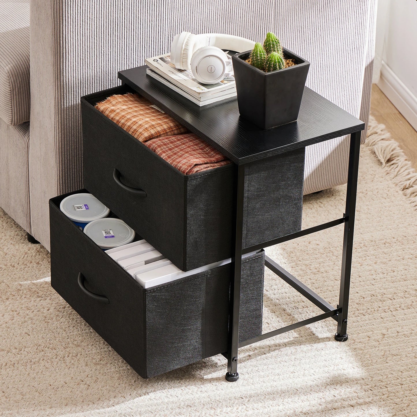 Nightstand Bedside Coffee Sofa Tea Table