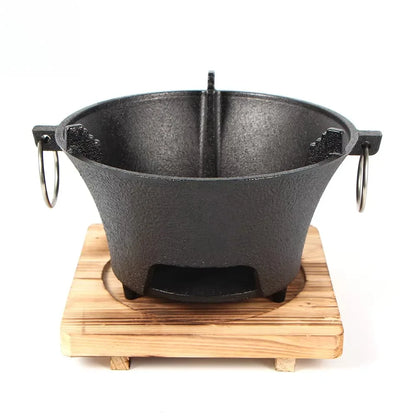 Cast iron oven, fireplace, charcoal and alcohol stove, Korean Japanese style barbecue, family garden, outdoor camping