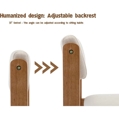 Mid Century Modern Dining Chairs Set of 4