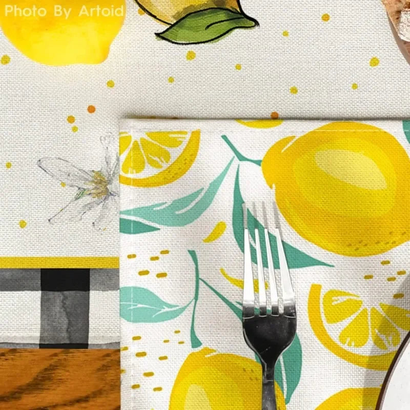 Lemon Summer Placemats 12 X 18 Inch
