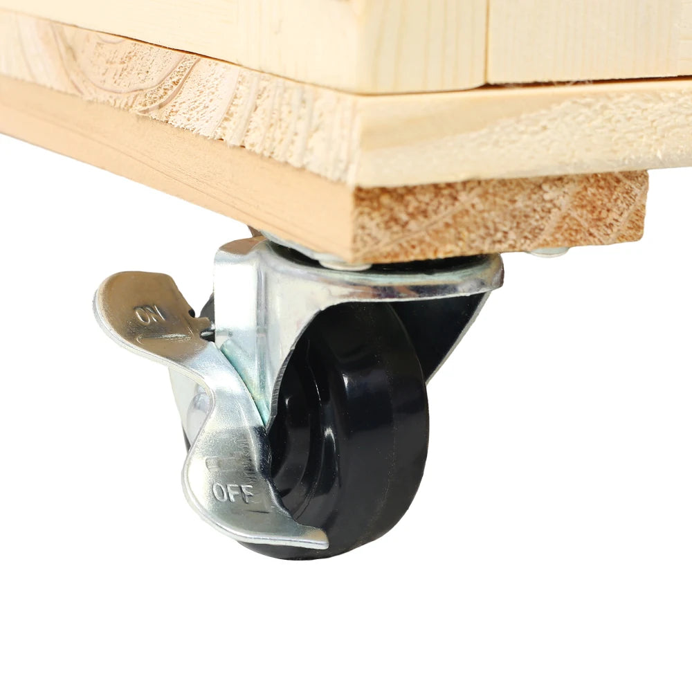 3-Tiers Raised Garden Bed with Trellis, 53" H Vertical Planter Box with Wheels & Back Storage Area, for Flowers, Vegetables