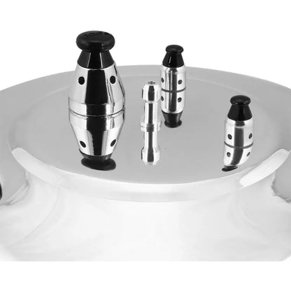 8Qt Pressure Canner Release Valve Aluminum Canning Pot Cooker Pot Stove Top Instant Fast Cooking Pot Stewing Locking System