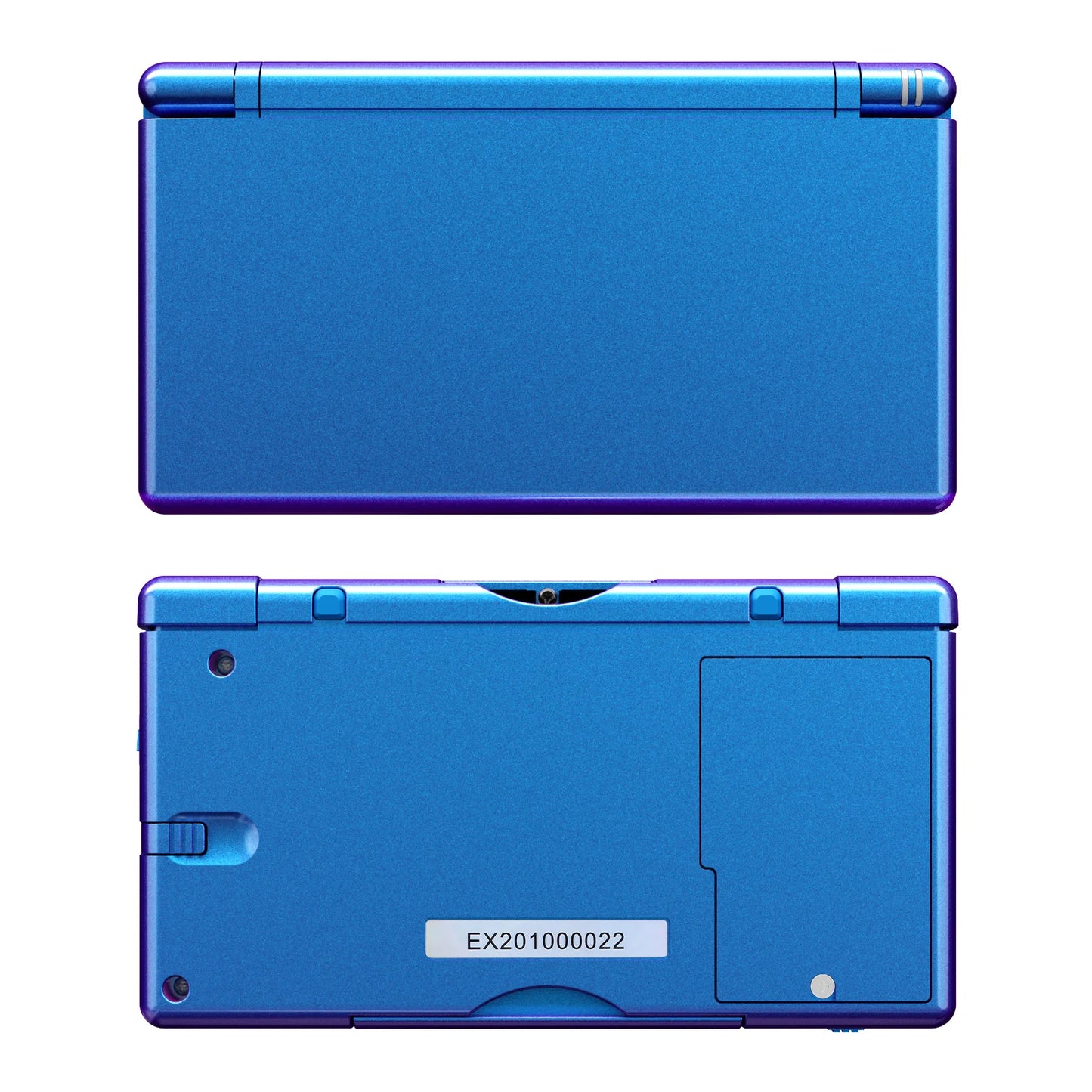 eXtremeRate Replacement Full Housing Shell for Nintendo DS Lite, Case Cover with Buttons, Screen Lens for NDSL - Single Series