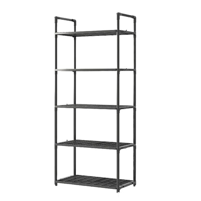 5 Tier Storage Shelves Heavy Duty Shelving Unit 66 Lbs Capacity Standing Shelf for Kitchen Pantry Closet Bathroom Laundry Garage