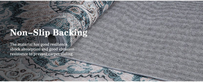 Non-Slip Low Pile Area Rugs ,Machine Washable