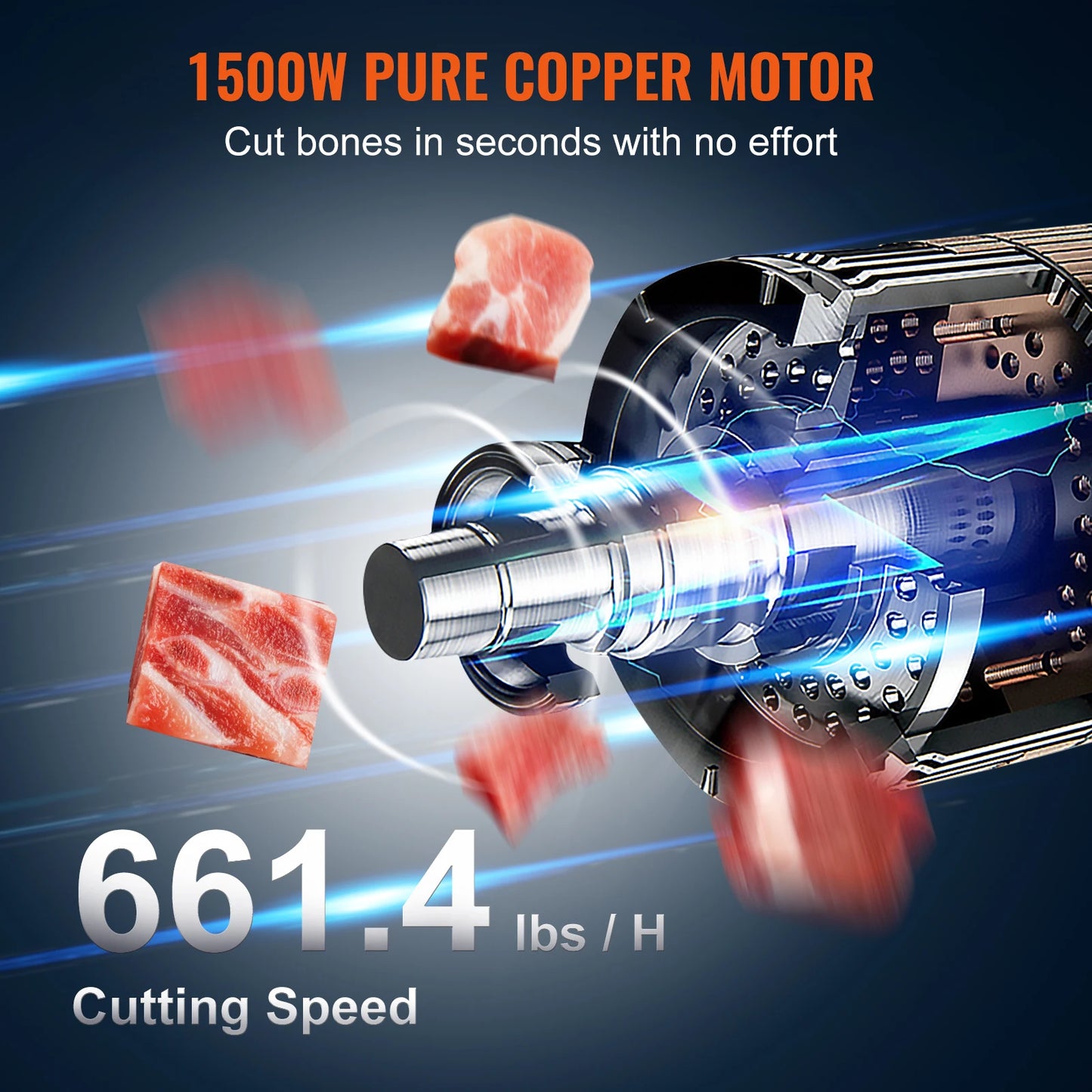 Commercial Electric Meat Bandsaw 1500w