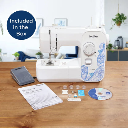 Brother LX3817 17-Stitch Portable Full-Size Sewing Machine