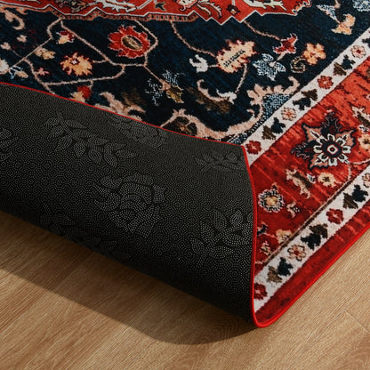 Vintage Bohemian Area Rug for Living Room, Bedroom