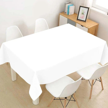 1/5 Pcs Multi Solid Color Disposable Plastic Tablecloth 137×183cm