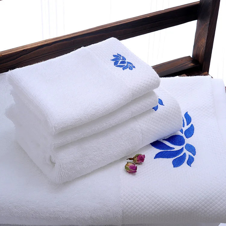 High Quality Cotton Platinum Women/Men Thick Face/ Bathroom Towel Soft Comfortable for Adult Beach Towel