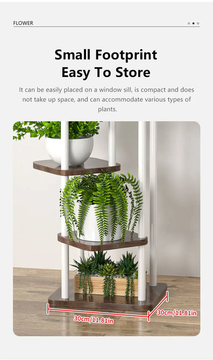 Plant Stand and Flower Stand Storage Shelf 4/5/6 Tier Flower Shelf Planter Rack