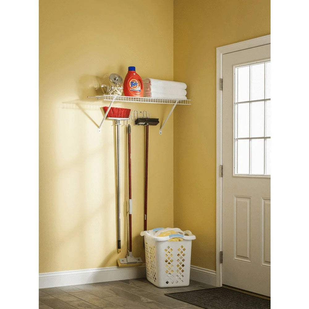 2 Bushel Plastic Laundry Basket Hamper with 4 Handles Breathable Ventilation Durable