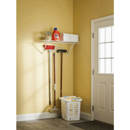 2 Bushel Plastic Laundry Basket Hamper with 4 Handles Breathable Ventilation Durable