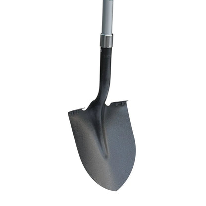 Gardener's Fiberglass Long Handled Digging Shovel with Comfort End Grip