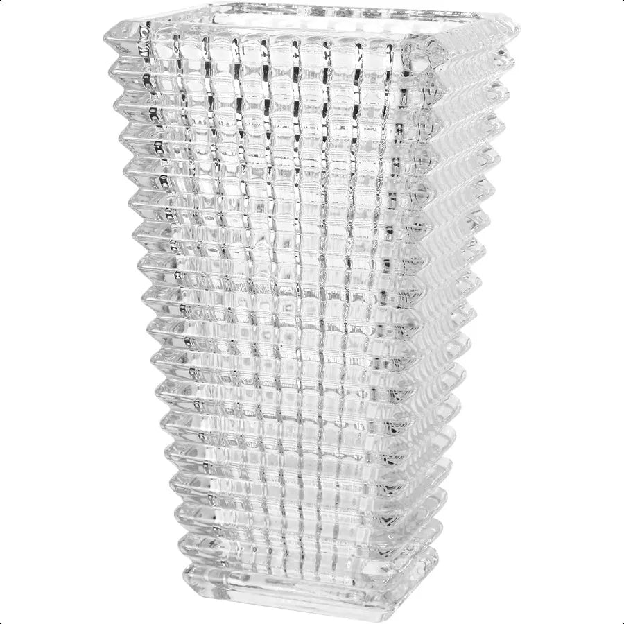 Crystal Vase Large Clear Glass
