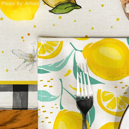 Lemon Summer Placemats 12 X 18 Inch